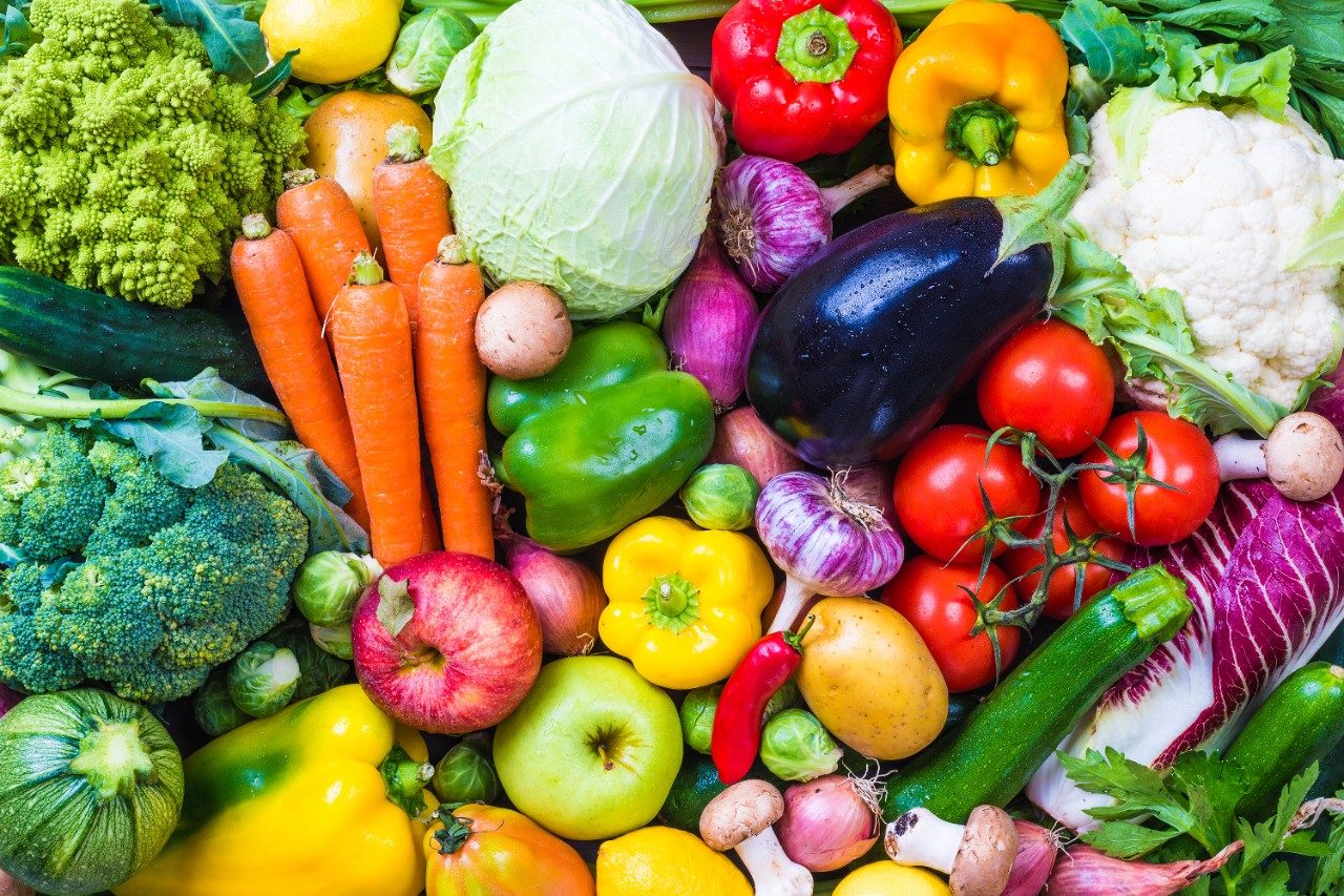 Vegetables and fruits