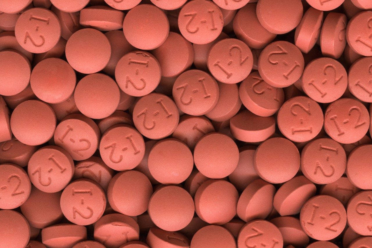 Ibuprofen pills