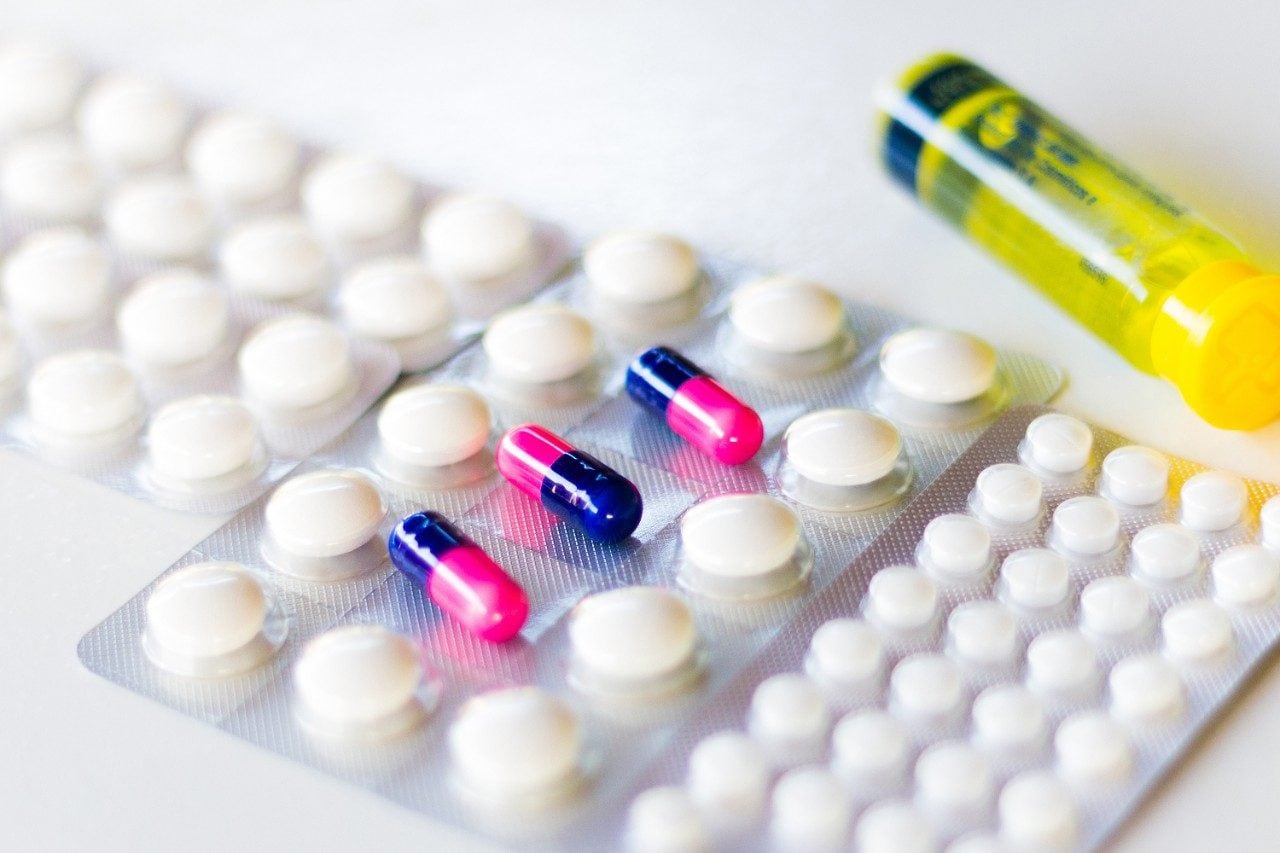 Pharmaceutical pills and capsules in blister packs