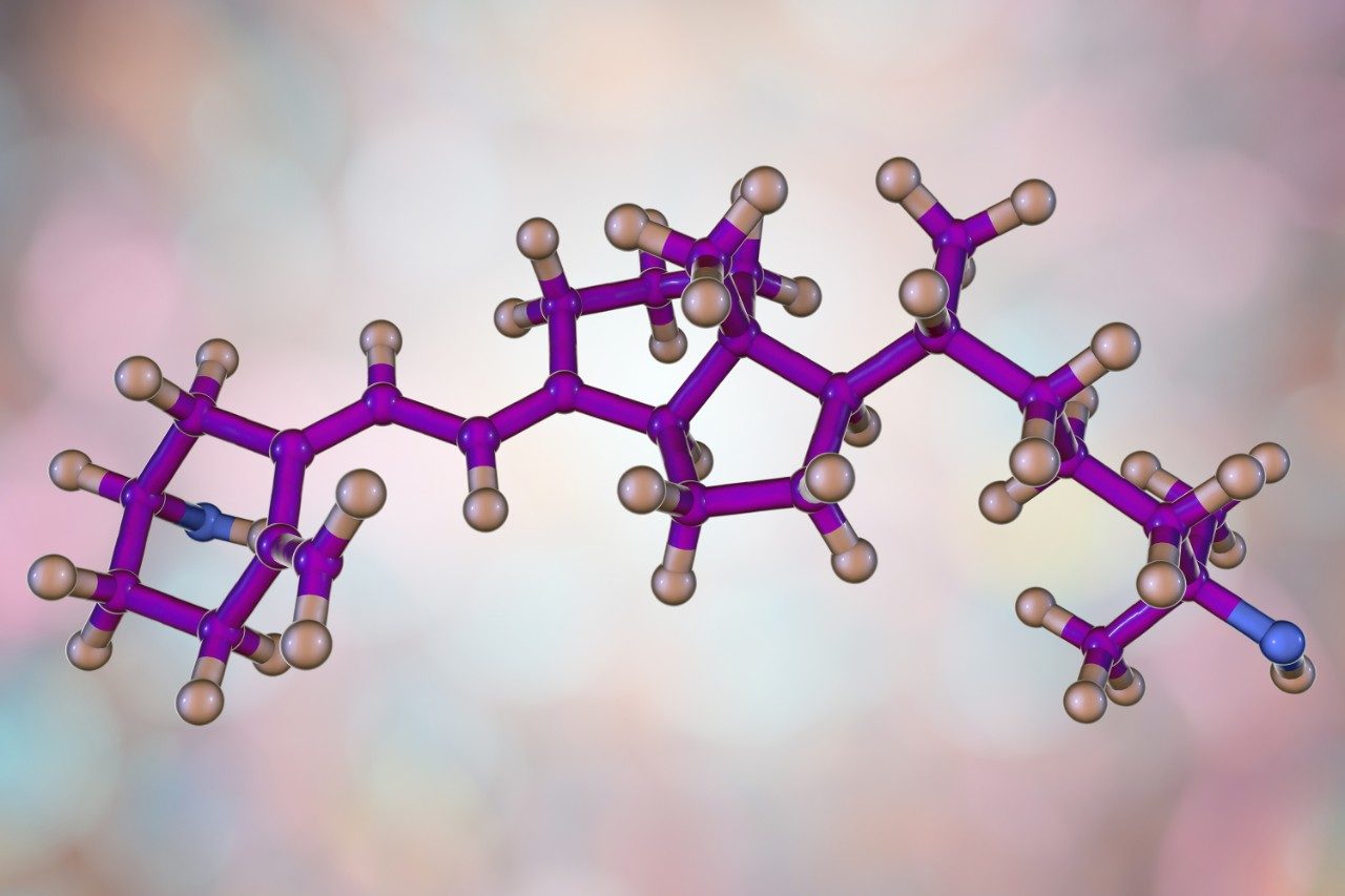 Calcidiol molecule, vitamin D3