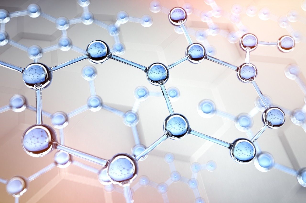 Hexagon molecule structure