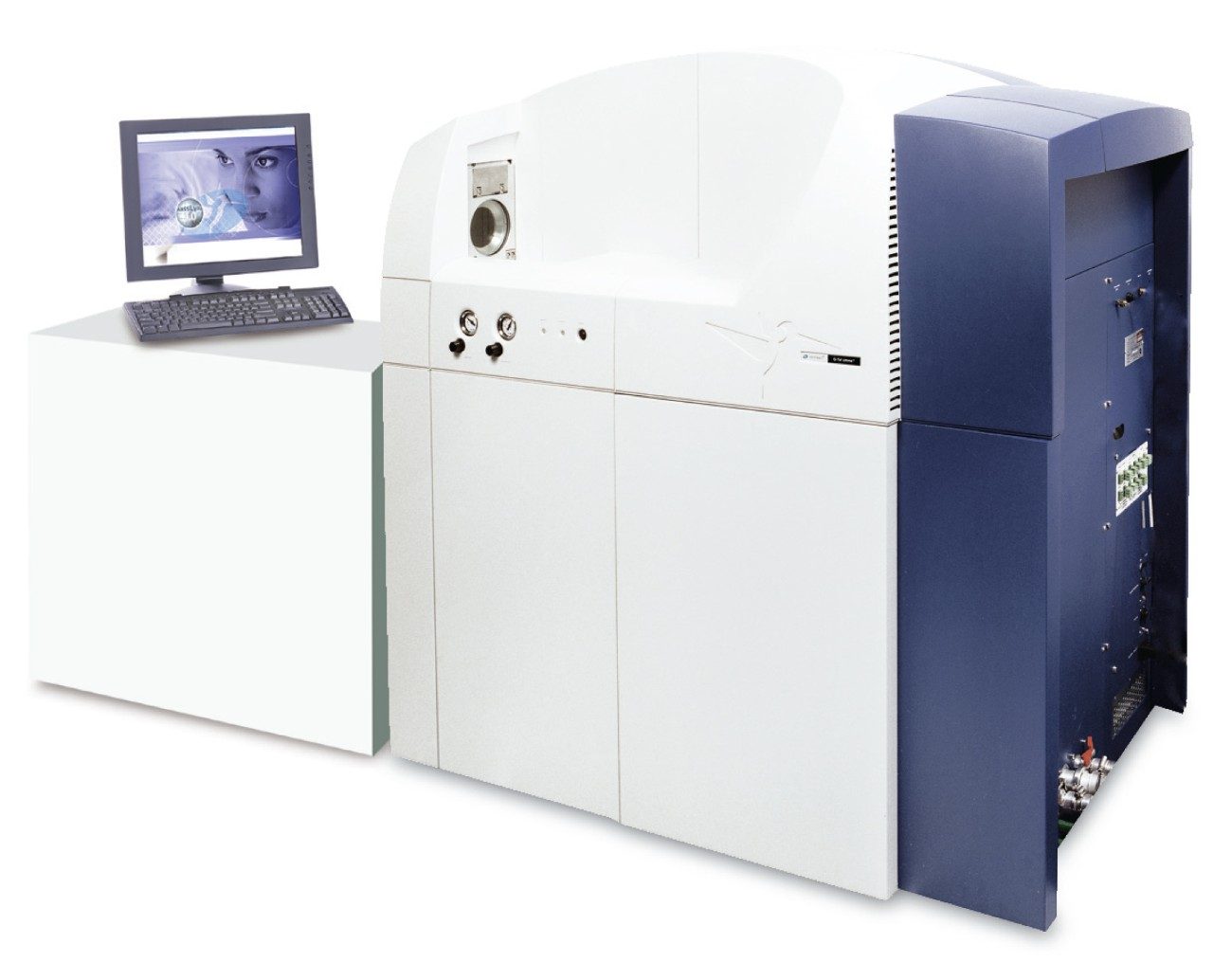 Waters Micromass Q-Tof Ultima MALDI Mass Spectrometer.