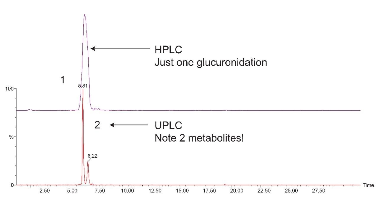  A comparison between HPLC and UPLC approaches.