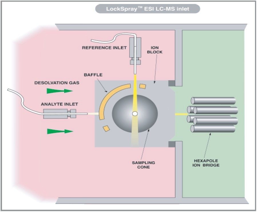 Schematic of the LockSpray source.