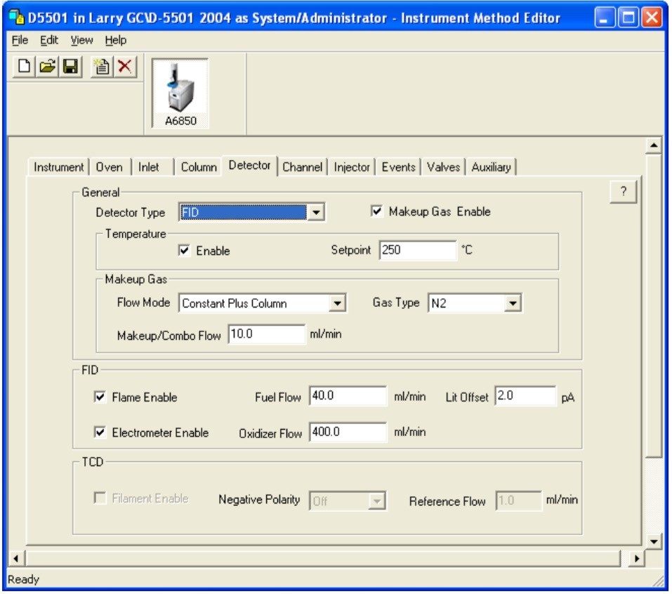 Channel Parameters
