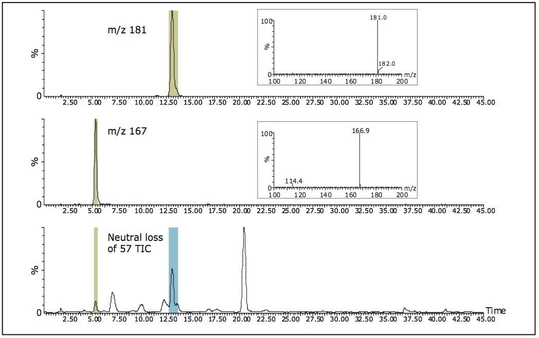 Fractionation based on constant neutral loss acquisition