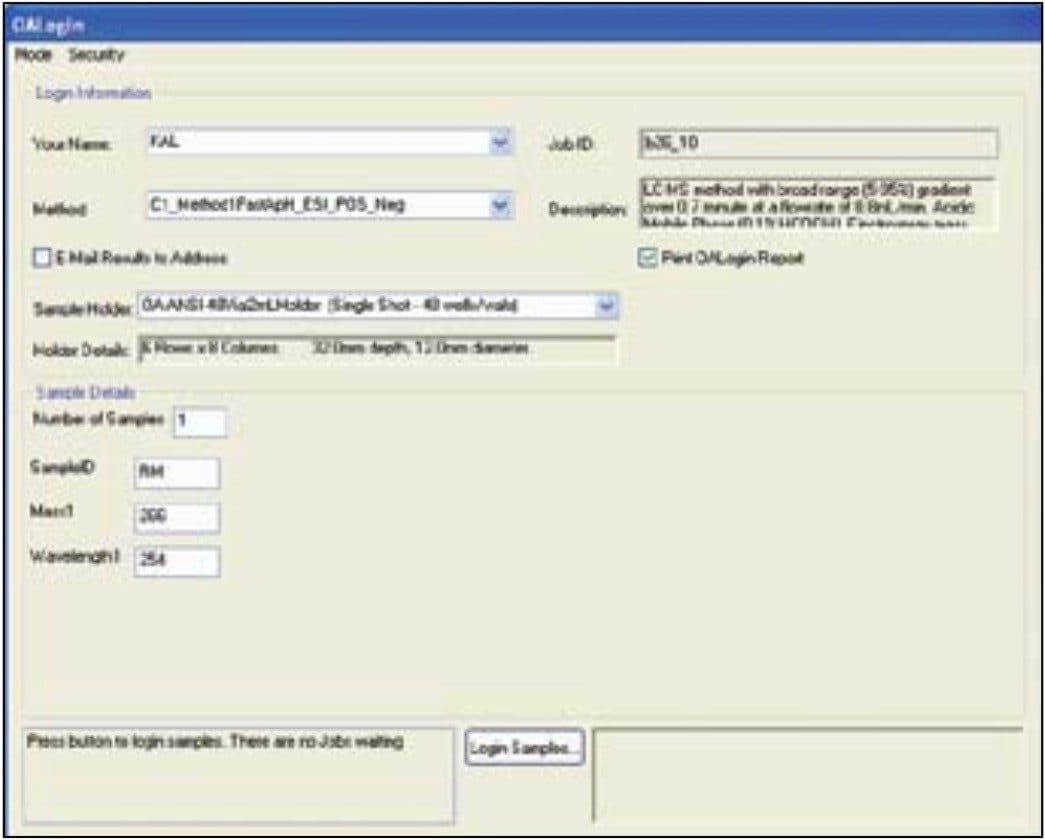 OpenLynx Open Access single page login