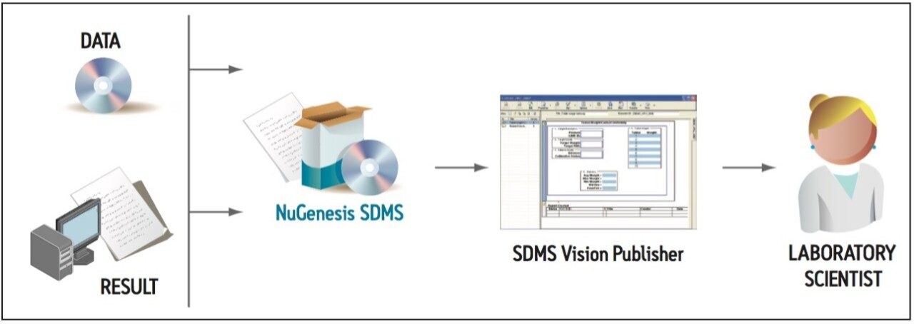 An impurity profiling analyst utilizes SDMS Vision Publisher to summarize key findings into a final research report