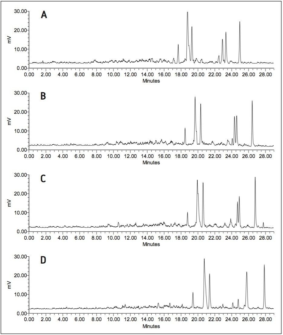 ACQUITY UPLC-RAD analysis.