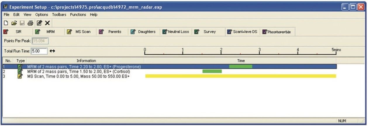Screenshot of RADAR 