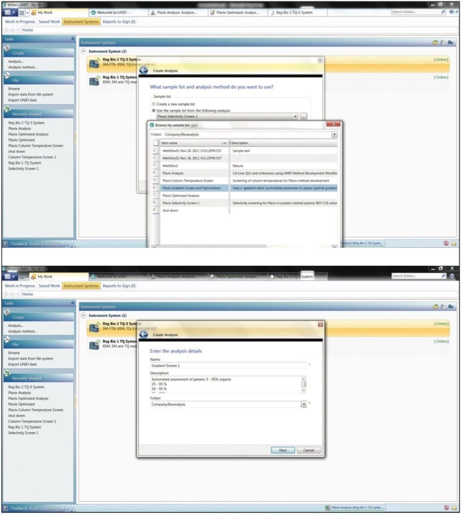 Selecting workflows