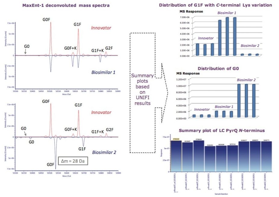  Partially reduced protein analysis. 