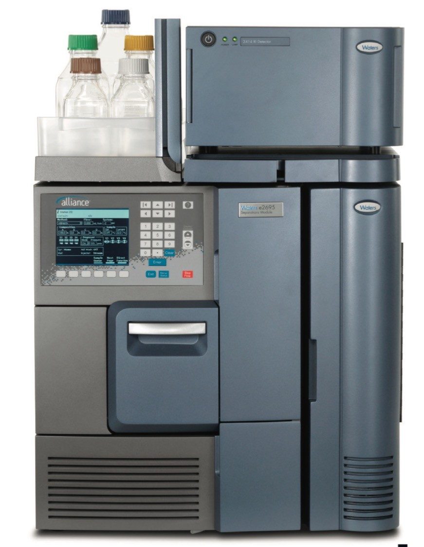 Figure 1. Alliance HPLC  System with 2414 Refractive Index Detector.