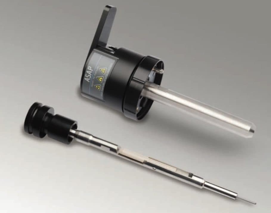 The Xevo Atmospheric Solids Analysis Probe (ASAP)