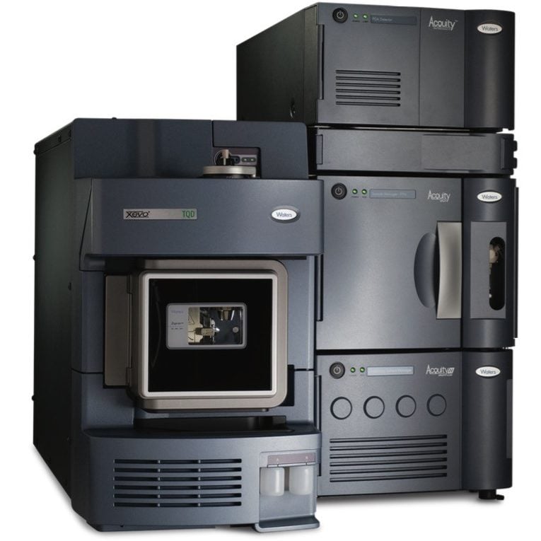 ACQUITY UPLC H-Class System with Xevo TQD.