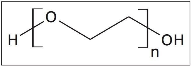  Poly ethylene glycol repeat unit and end groups