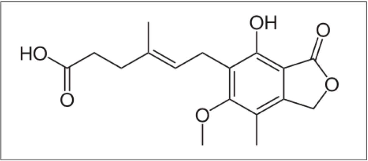  Structure of mycophenolic acid
