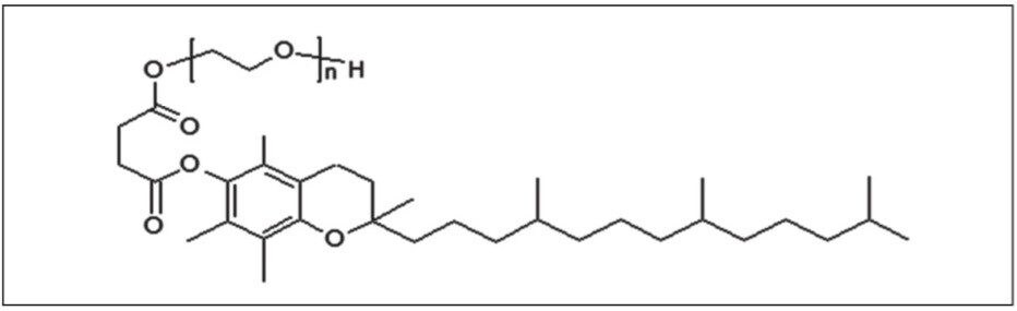  Chemical structure for TPGS