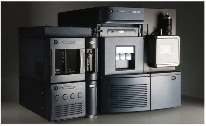 ACQUITY UPLC System with Xevo TQ MS.