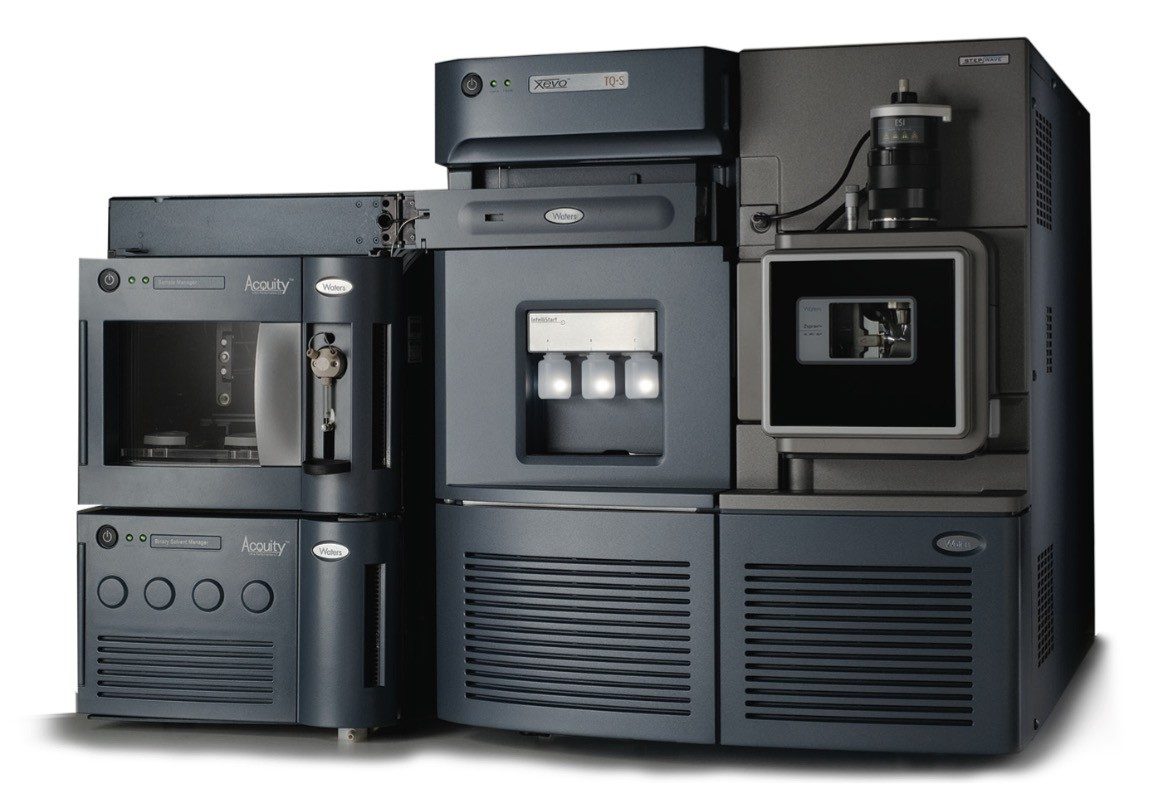  ACQUITY UPLC System with Xevo TQ-S Mass Spectrometer.