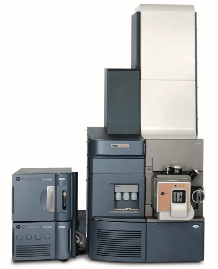 ionKey/MS system with ACQUITY UPLC M-Class System and Xevo G2-XS QTof