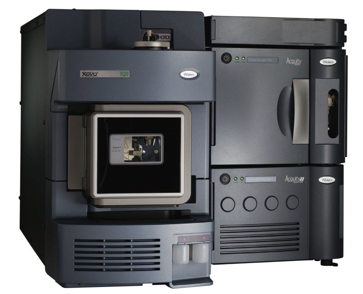 The Waters ACQUITY UPLC I-Class System with the Xevo TQD
