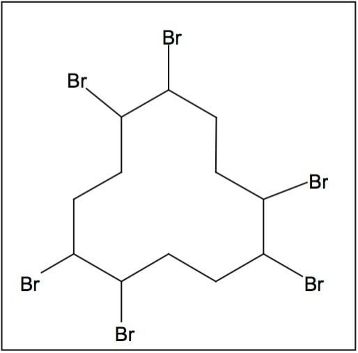 Hexabromocyclododecane.