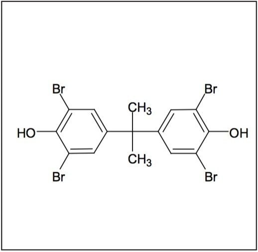 Tetrabromobisphenol-A.