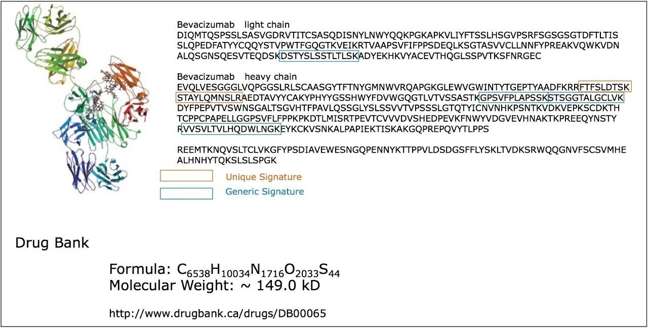 Bevacizumab Protein Structure
