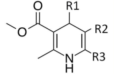 Partial structure of drug product.