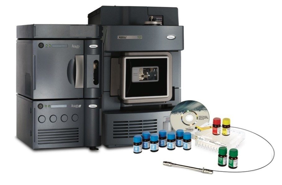 The Waters ACQUITY UPLC I-Class/Xevo TQD IVD System and MassTrak Vitamin D Kit.