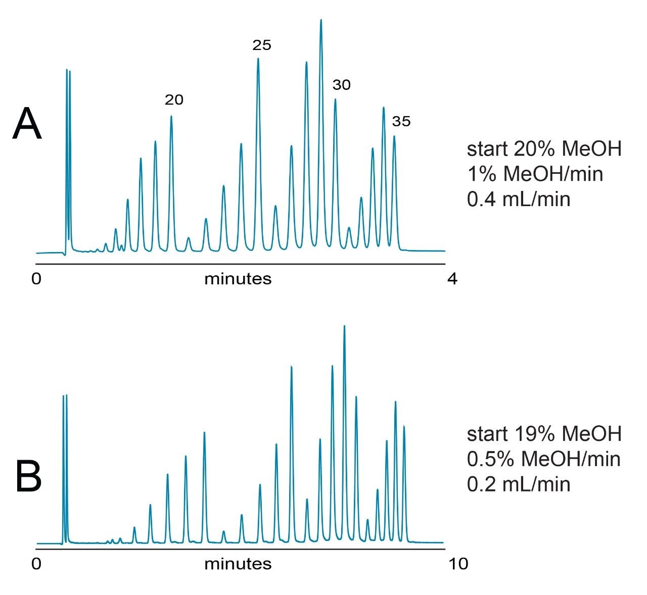 HPLC purification of a synthetic 21-mer oligonucleotide