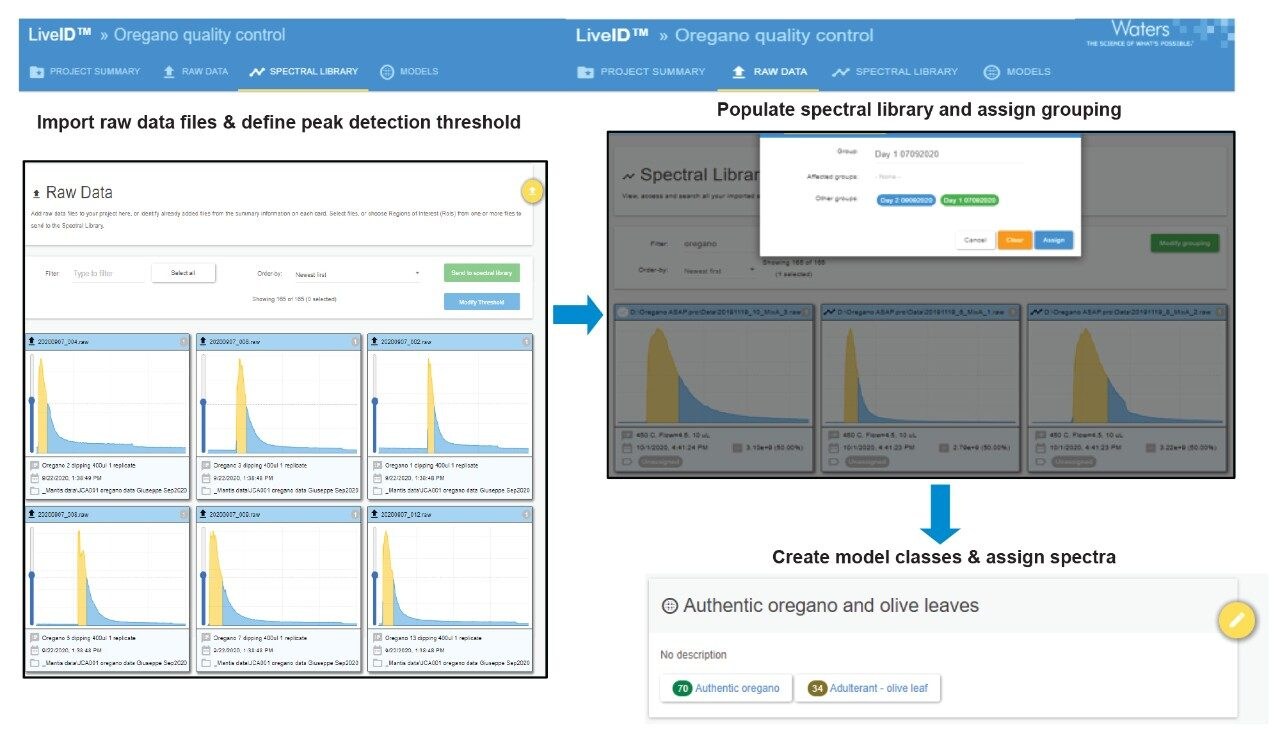 LiveID workflow.