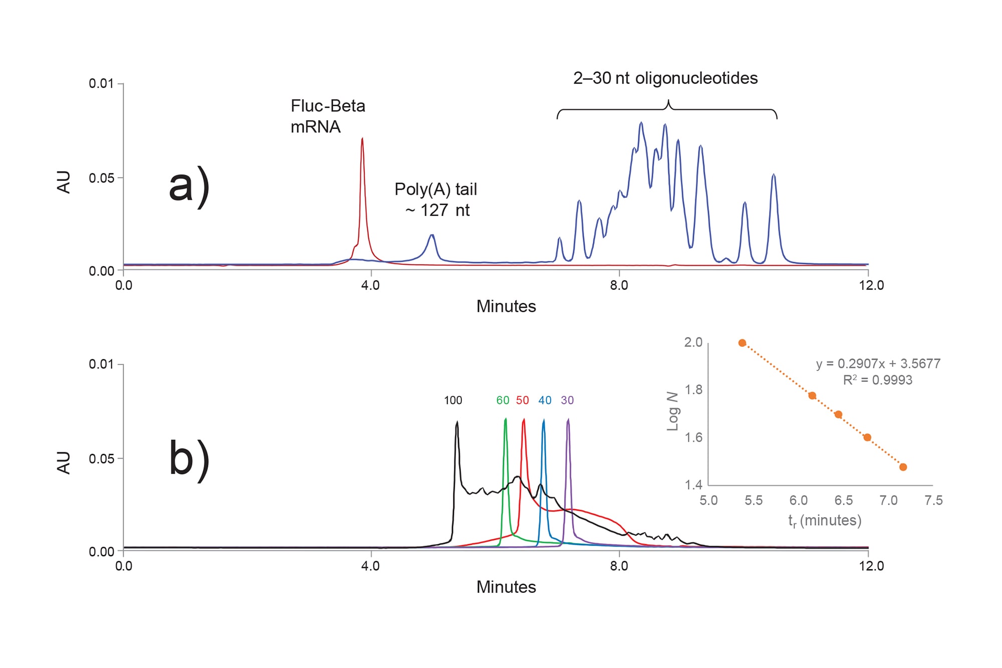 mRNA のポリ（A）テール分析向けのサイズ排除クロマトグラフィー分析法 Waters