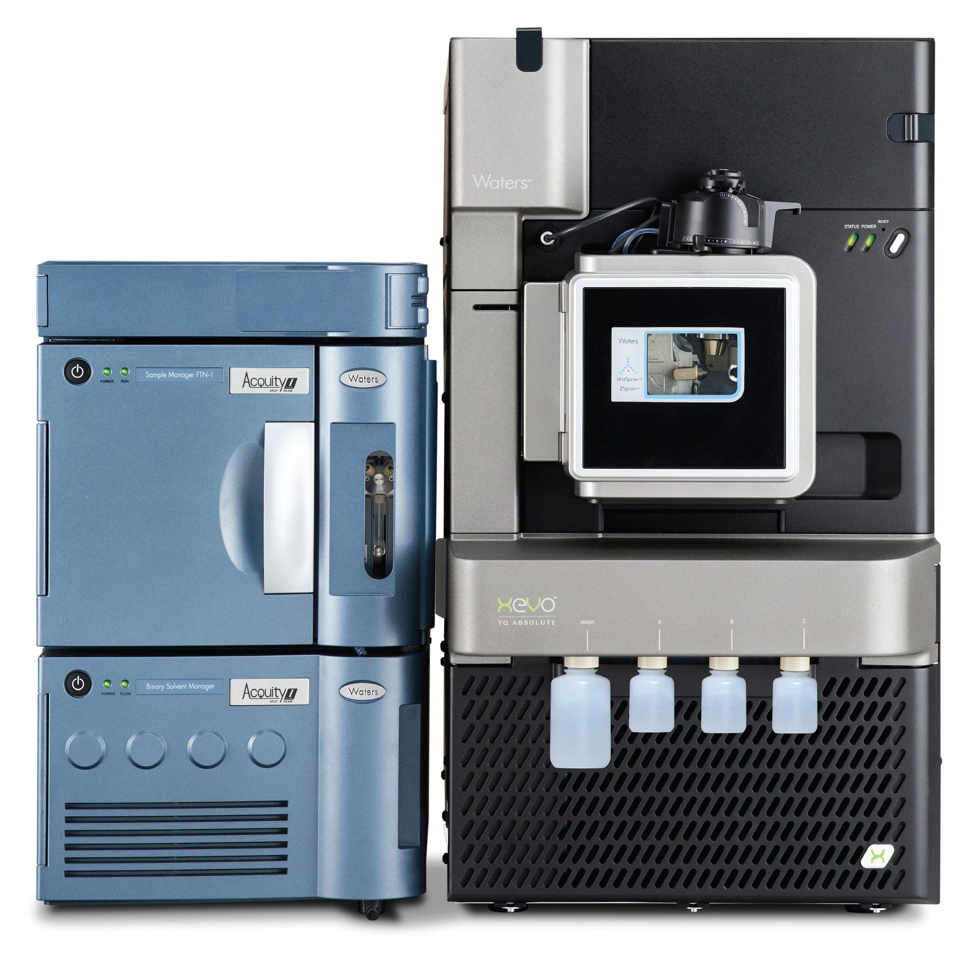 ACQUITY UPLC I-Class FL IVD および Xevo TQ Absolute IVD 質量分析計