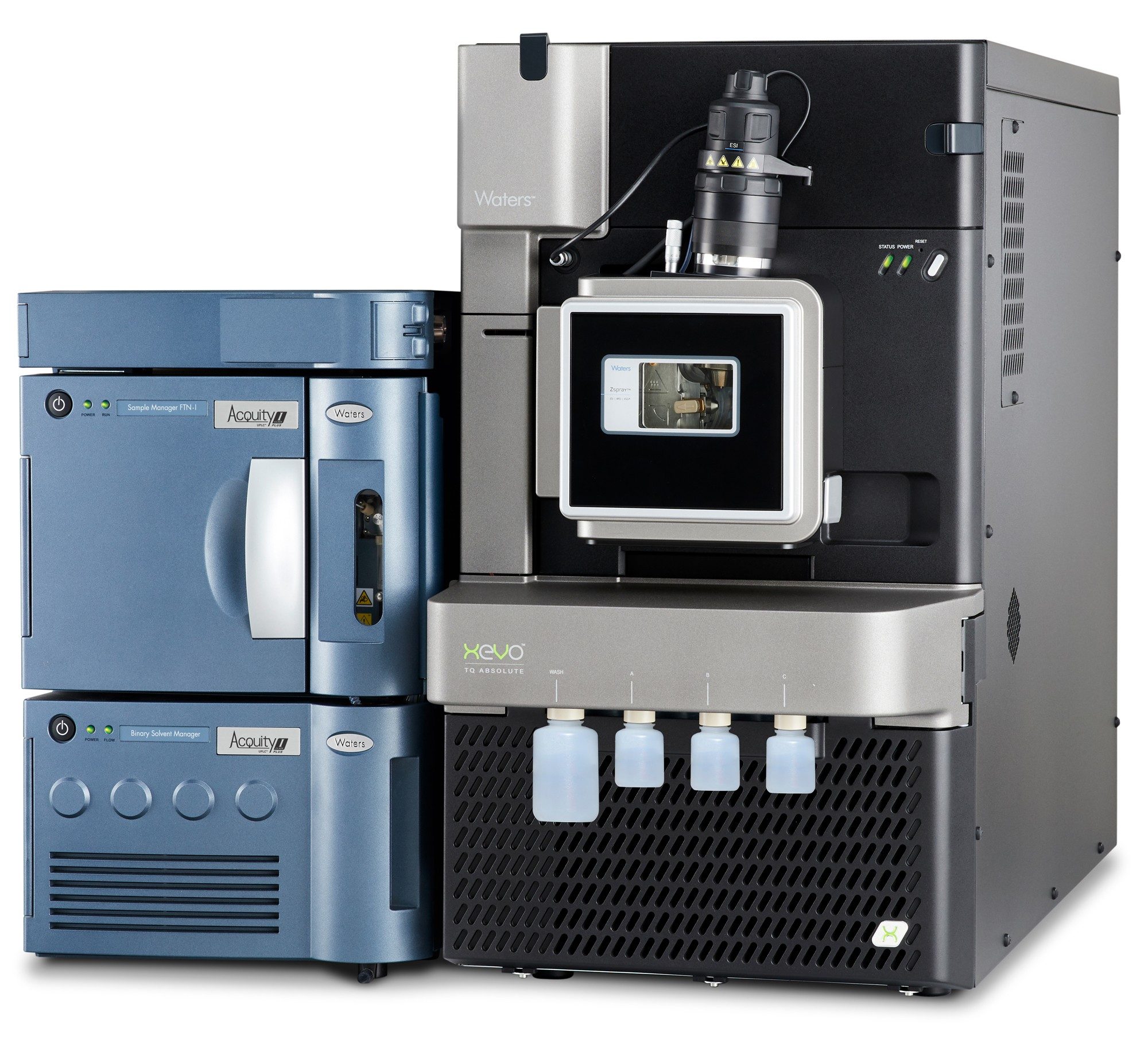 ACQUITY™ UPLC™ I-Class FL IVD および Xevo TQ Absolute IVD 質量分析計