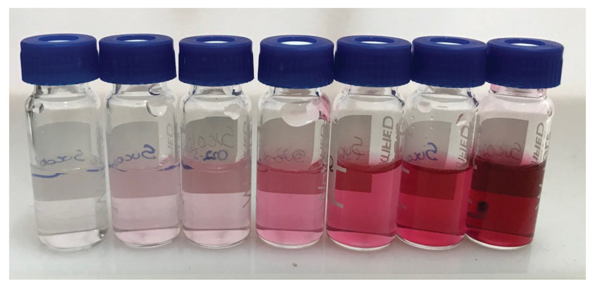 Grape juice dilution to reach a concentration within the calibration range of each compound