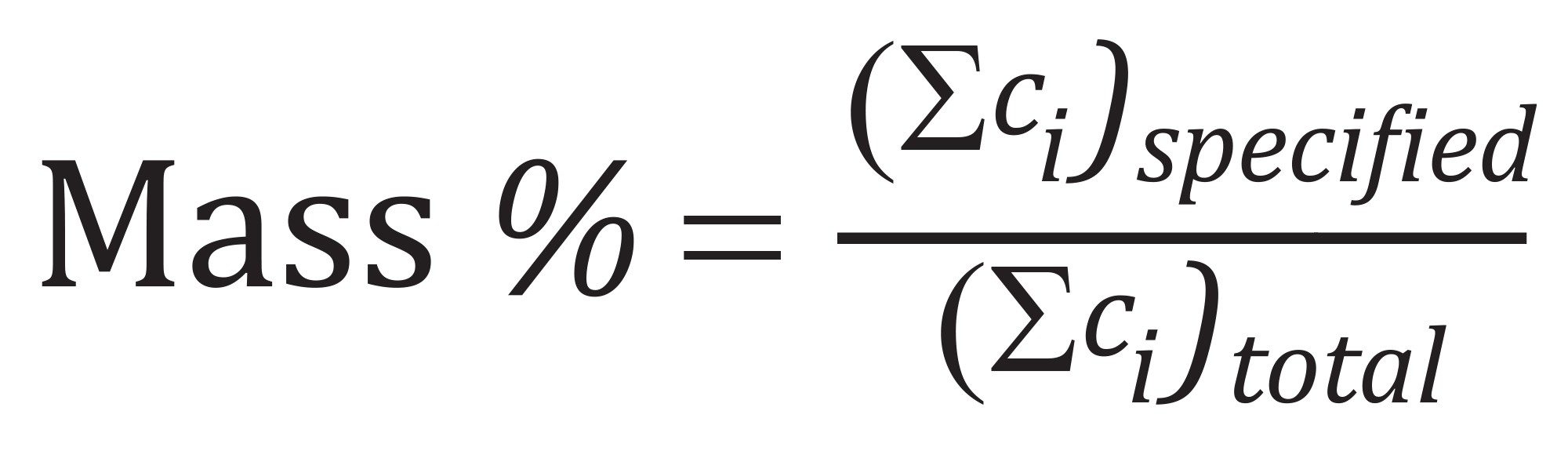 Mass fraction within a user-defined molecular weight window