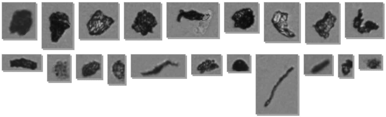 Individual AAV aggregate particles > 5 μm, imaged using BMI technology