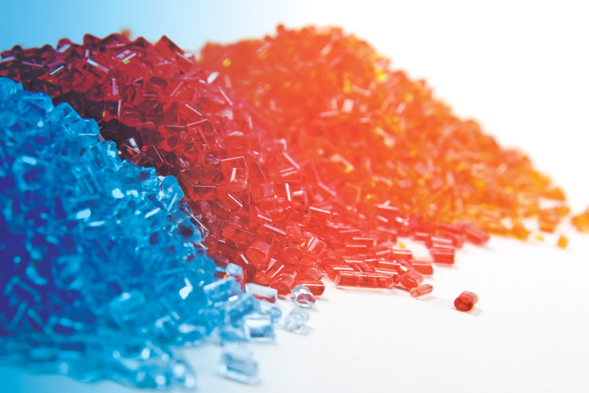 Granuli polimerici in plastica