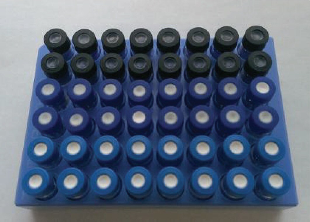 Vial Cap Septum Resealibility after Puncture by LC Sample Manager